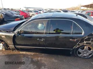2005 Lexus LS 430 with VIN JTHBN36F855005771, listed as a IAAI auction lot 41233919 with 273,798 mi miles. Bid and sale history available at carsss.com. Image 14.