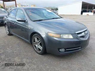 2008 Acura TL with VIN 19UUA662X8A003196, listed as a IAAI auction lot 42033986 with 185,330 mi miles. Bid and sale history available at carsss.com. Image 1.