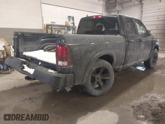 2021 Ram 1500 Classic Warlock with VIN 1C6RR7GG2MS507332, listed as a IAAI auction lot 41510921 with 39,209 mi miles. Bid and sale history available at carsss.com. Image 4.