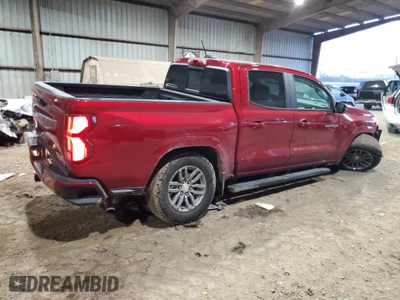 2023 Chevrolet Colorado 2WD LT z VIN 1GCPSCEK7P1249548, wystawiony jako Copart lot #86401404 z przebiegiem 26 902 mil mil oraz Szkoda całkowita • Salvage title. Historia ofert i sprzedaży dostępna na DreamBid. Obrazek 3.