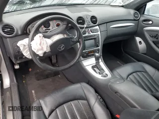 2004 Mercedes-Benz CLK 55 AMG with VIN WDBTK76G44T021103, listed as a Copart auction lot 84726784 with 77,565 mi miles and Salvage Title. Bid and sale history available at DreamBid. Image 8.