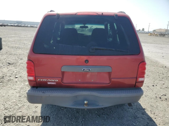 2002 Ford Explorer with VIN 1FMDU70EX2UC56955, listed as a Copart auction lot 60935535 with 132,499 mi miles and Salvage title. Bid and sale history available at DreamBid. Image 6.