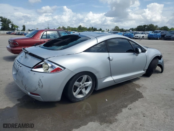 2007 Mitsubishi Eclipse GS with VIN 4A3AK24F87E046078, listed as a Copart auction lot 71517224 with 152,161 mi miles and Non Repairable. Bid and sale history available at carsss.com. Image 3.