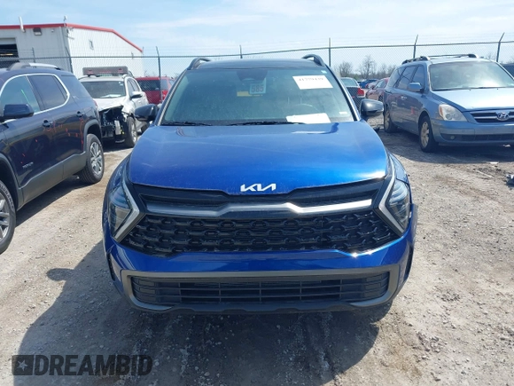 2024 Kia Sportage X-Line with VIN 5XYK6CDF7RG192676, listed as a IAAI auction lot 41779439 with 15,497 mi miles and . Bid and sale history available at carsss.com. Image 13.