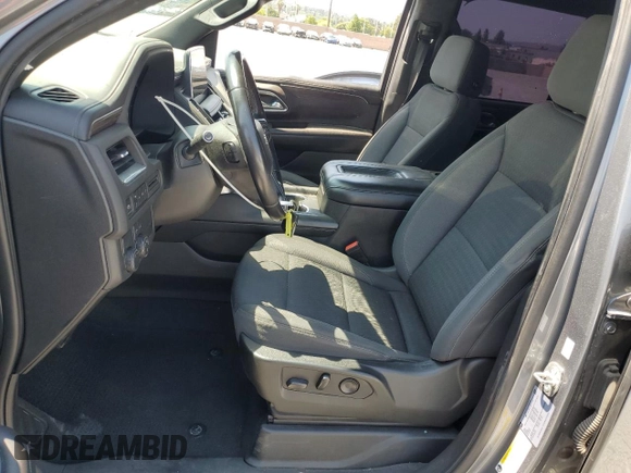 2021 Chevrolet Tahoe LS with VIN 1GNSCMKD3MR227893, listed as a Copart auction lot 65713735 with 87,255 mi miles and Salvage title. Bid and sale history available at DreamBid. Image 7.