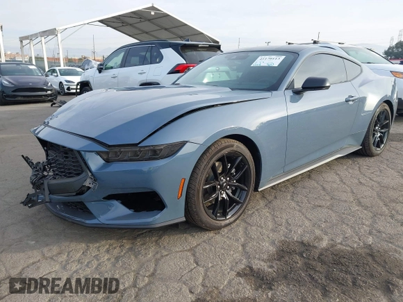 2024 Ford Mustang EcoBoost with VIN 1FA6P8TH0R5138150, listed as a IAAI auction lot 41170113 with 8,054 mi miles. Bid and sale history available at carsss.com. Image 17.