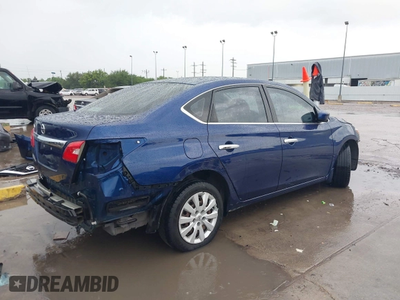 2016 Nissan Sentra SV with VIN 3N1AB7AP3GY211554, listed as a IAAI auction lot 42098979 with 101,742 mi miles and . Bid and sale history available at DreamBid. Image 4.