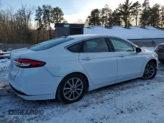 2017 Ford Fusion SE with VIN 3FA6P0HD6HR317294, listed as a Copart auction lot 42392055 with 119,724 mi miles and Salvage Title. Bid and sale history available at carsss.com. Image 3.