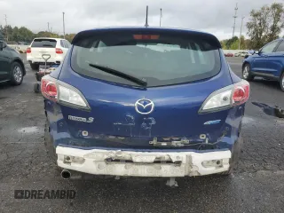 2013 Mazda 3 i Touring with VIN JM1BL1L86D1705148, listed as a Copart auction lot 76975804 with 73,900 mi miles and Salvage title. Bid and sale history available at DreamBid. Image 6.
