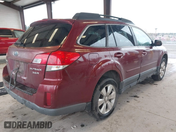 2011 Subaru Outback with VIN 4S4BRDAC3B2425715, listed as a IAAI auction lot 41901341 with 224,022 mi miles and . Bid and sale history available at DreamBid. Image 4.