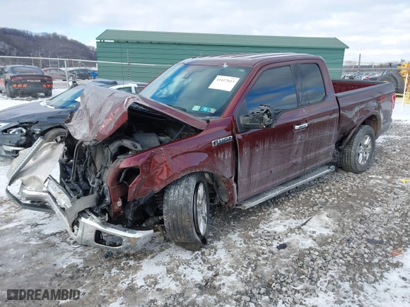 2015 Ford F-150 XLT with VIN 1FTFX1EF4FFA78537, listed as a IAAI auction lot 41417613 with 190,000 mi miles. Bid and sale history available at carsss.com. Image 17.