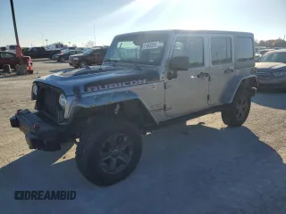 2018 Jeep Wrangler JK Unlimited Rubicon with VIN 1C4BJWFG2JL822814, listed as a Copart auction lot 81669734 with 71,040 mi miles and Salvage Title. Bid and sale history available at carsss.com. Image 1.