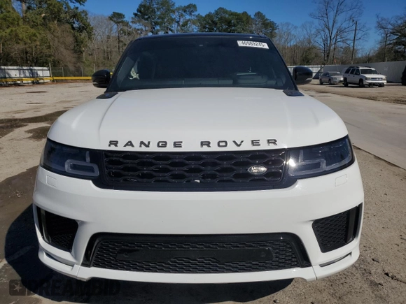 2021 Land Rover Range Rover Sport HST z VIN SALWS2RU8MA790341, wystawiony jako Copart lot #46989245 z przebiegiem 47 921 mil mil oraz Czysty tytuł • Clean title. Historia ofert i sprzedaży dostępna na DreamBid. Obrazek 5.