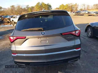 2023 Acura MDX w/Technology Package with VIN 5J8YE1H43PL039614, listed as a IAAI auction lot 41193984 with 9,677 mi miles. Bid and sale history available at carsss.com. Image 16.