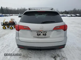 2015 Acura RDX Tech Pkg with VIN 5J8TB4H5XFL804605, listed as a Copart auction lot 43265275 with 150,430 mi miles and Salvage Title. Bid and sale history available at carsss.com. Image 6.