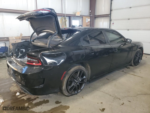 2022 Dodge Charger GT with VIN 2C3CDXMG5NH265151, listed as a Copart auction lot 85265614 with 39,466 mi miles and Salvage Title. Bid and sale history available at carsss.com. Image 3.