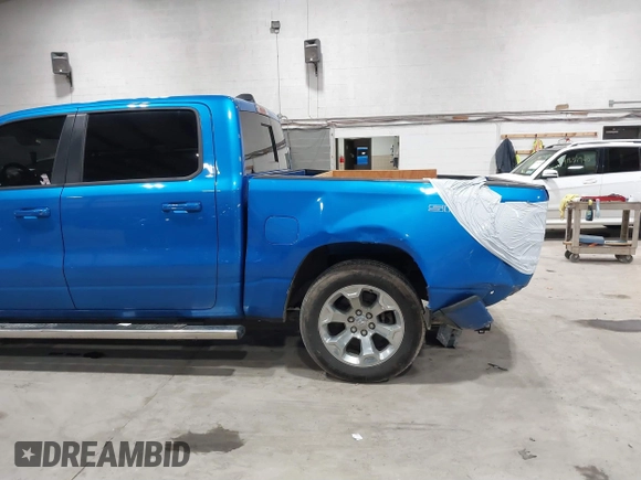 2022 Ram 1500 Big Horn with VIN 1C6RRFFG4NN343089, listed as a IAAI auction lot 41807604 with 26,443 mi miles. Bid and sale history available at carsss.com. Image 18.