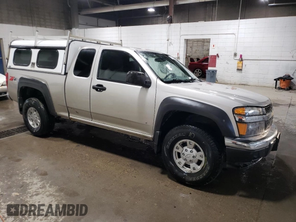2007 Chevrolet Colorado LT w/1LT with VIN 1GCDT19E678111368, listed as a Copart auction lot 77802234 with 112,384 mi miles and Salvage Title. Bid and sale history available at carsss.com. Image 4.