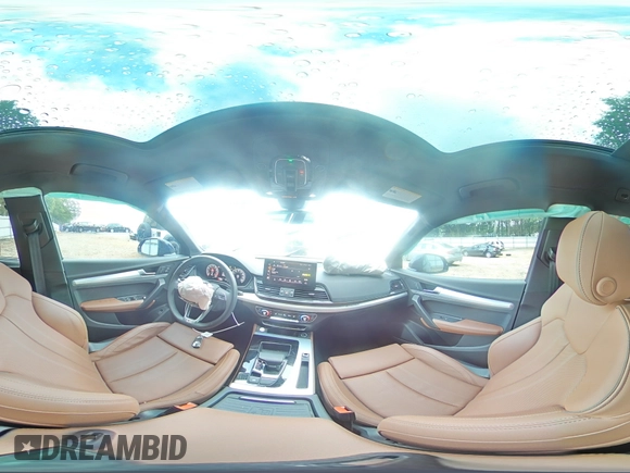 2024 Audi Q5 S line Prestige with VIN WA1FAAFY2R2044846, listed as a Copart auction lot 61448115 with 16,569 mi miles and Salvage title. Bid and sale history available at DreamBid. Image 15.