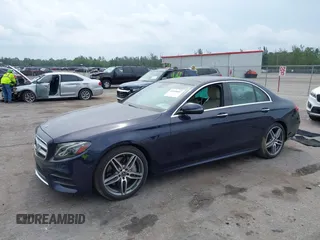 2018 Mercedes-Benz E-Class E 300 with VIN WDDZF4JB9JA446243, listed as a IAAI auction lot 41990687 with 16,961 mi miles. Bid and sale history available at carsss.com. Image 2.