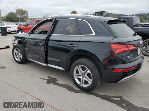 2019 Audi Q5 Premium with VIN WA1ANAFY6K2125353, listed as a Copart auction lot 44098445 with 103,860 mi miles and Salvage title. Bid and sale history available at DreamBid. Image 2.