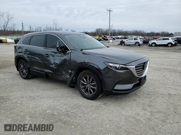 2021 Mazda CX-9 Touring with VIN JM3TCBCY0M0524392, listed as a Copart auction lot 48395515 with 37,818 mi miles and Salvage Title. Bid and sale history available at carsss.com. Image 14.