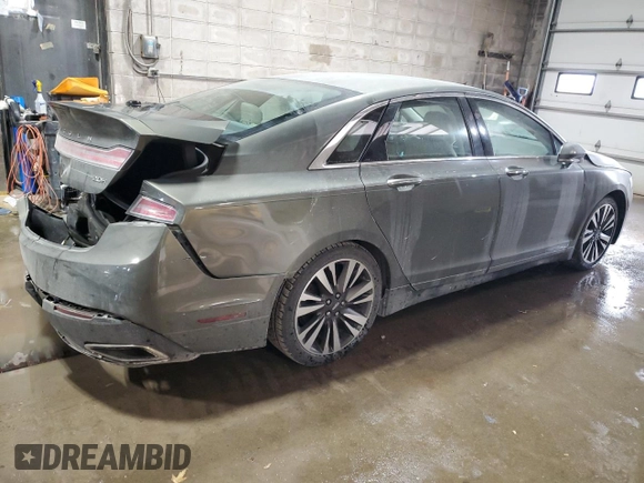 2017 Lincoln MKZ Hybrid Select with VIN 3LN6L5LU8HR626710, listed as a Copart auction lot 44447365 with 54,877 mi miles and Salvage Title. Bid and sale history available at DreamBid. Image 3.