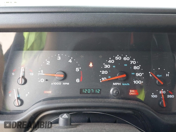 2003 Jeep Wrangler SE with VIN 1J4FA29193P302424, listed as a IAAI auction lot 42179494 with 120,712 mi miles and . Bid and sale history available at DreamBid. Image 7.