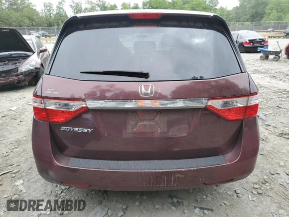 2011 Honda Odyssey LX z VIN 5FNRL5H29BB057920, wystawiony jako Copart lot #56433905 z przebiegiem 143 551 mil mil oraz Szkoda całkowita • Salvage title. Historia ofert i sprzedaży dostępna na DreamBid. Obrazek 6.