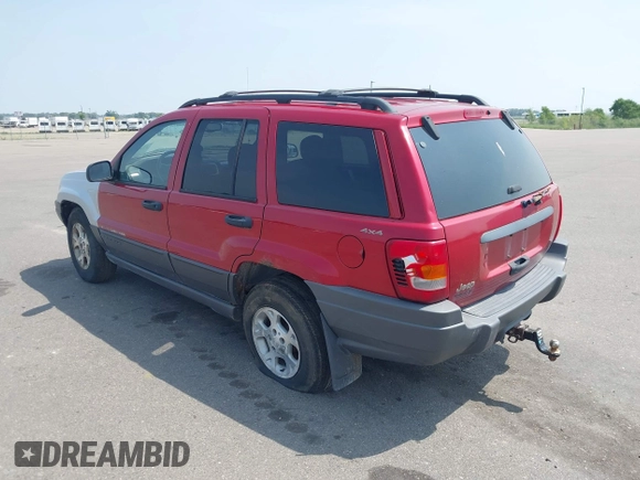 2001 Jeep Grand Cherokee Laredo with VIN 1J4GW48S81C727262, listed as a IAAI auction lot 42402470 with 228,167 mi miles and . Bid and sale history available at DreamBid. Image 3.