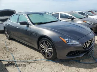 2018 Maserati Quattroporte S z VIN ZAM56YPAXJ1280423, wystawiony jako Copart lot #75889734 z przebiegiem Nie podano mil oraz Nie do naprawy • Non repairable. Historia ofert i sprzedaży dostępna na DreamBid. Obrazek 4.