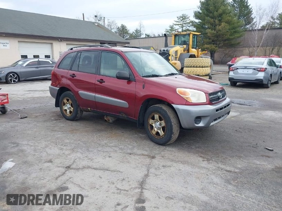 2005 Toyota RAV4 with VIN JTEHD20V350067774, listed as a IAAI auction lot 41969155 with 125,297 mi miles. Bid and sale history available at carsss.com. Image 1.