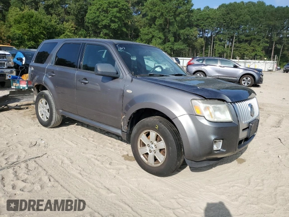 2009 Mercury Mariner with VIN 4M2CU81G69KJ18657, listed as a Copart auction lot 68869154 with 186,290 mi miles and Salvage title. Bid and sale history available at DreamBid. Image 4.
