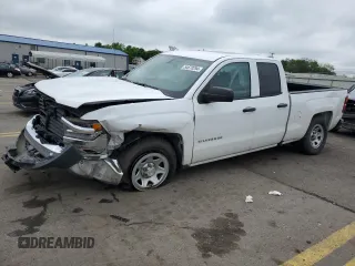 2018 Chevrolet Silverado 1500 Work Truck with VIN 1GCRCNEC3JZ296319, listed as a Copart auction lot 54670294 with 124,776 mi miles and Salvage Title. Bid and sale history available at carsss.com. Image 1.