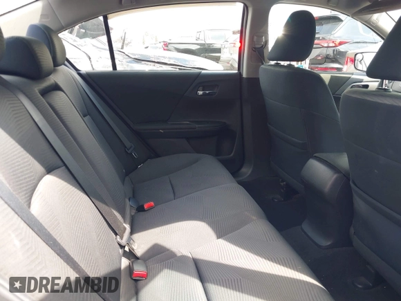 2015 Honda Accord Sedan LX with VIN 1HGCR2F3XFA152193, listed as a IAAI auction lot 41909957 with 124,810 mi miles. Bid and sale history available at carsss.com. Image 8.