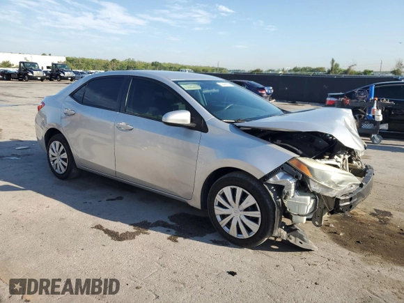 2016 Toyota Corolla L z VIN 5YFBURHE0GP510432, wystawiony jako Copart lot #58496005 z przebiegiem Nie podano mil oraz Szkoda całkowita • Salvage title. Historia ofert i sprzedaży dostępna na DreamBid. Obrazek 4.