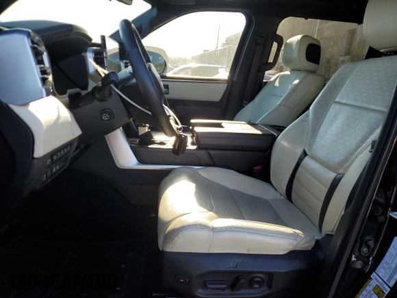 2022 Toyota Tundra 1794 Edition with VIN 5TFMA5DB6NX009193, listed as a Copart auction lot 74429534 with 49,570 mi miles and Salvage title. Bid and sale history available at DreamBid. Image 7.