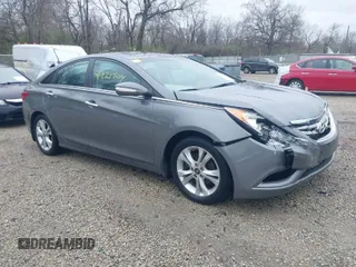 2013 Hyundai Sonata Limited with VIN 5NPEC4ACXDH796584, listed as a IAAI auction lot 41921504 with 51,517 mi miles and . Bid and sale history available at DreamBid. Image 1.
