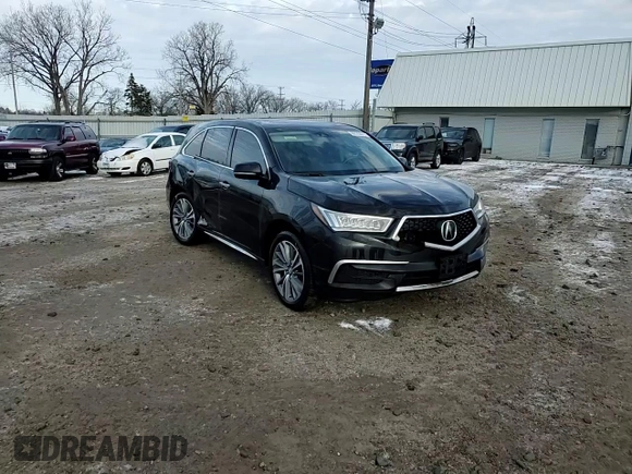 2018 Acura MDX w/Technology Pkg with VIN 5J8YD4H55JL000933, listed as a Copart auction lot 89175675 with 100,740 mi miles and Salvage Title. Bid and sale history available at carsss.com. Image 12.