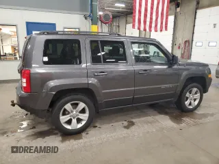 2016 Jeep Patriot High Altitude with VIN 1C4NJRFB5GD697474, listed as a Copart auction lot 57881215 with 152,127 mi miles and Salvage title. Bid and sale history available at DreamBid. Image 3.