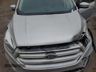 2017 Ford Escape Titanium with VIN 1FMCU9J9XHUD18954, listed as a Copart auction lot 46787245 with 222,986 mi miles and Clean Title. Bid and sale history available at carsss.com. Image 12.