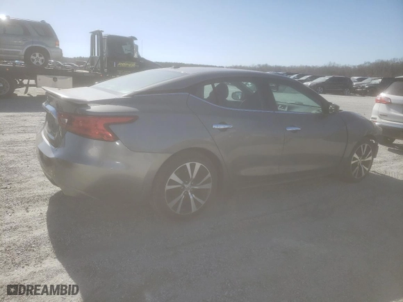 2017 Nissan Maxima SV with VIN 1N4AA6AP6HC363788, listed as a Copart auction lot 49606495 with 152,742 mi miles and Salvage Title. Bid and sale history available at carsss.com. Image 3.