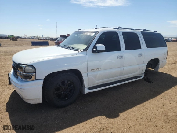 2004 GMC Yukon XL Denali with VIN 1GKFK66U44J258379, listed as a Copart auction lot 52974945 with 167,524 mi miles and Salvage Title. Bid and sale history available at carsss.com. Image 1.
