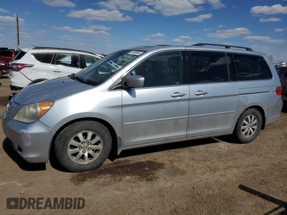2010 Honda Odyssey EX-L with VIN 5FNRL3H60AB501157, listed as a Copart auction lot 54698995 with 277,974 mi miles and Salvage Title. Bid and sale history available at carsss.com. Image 1.