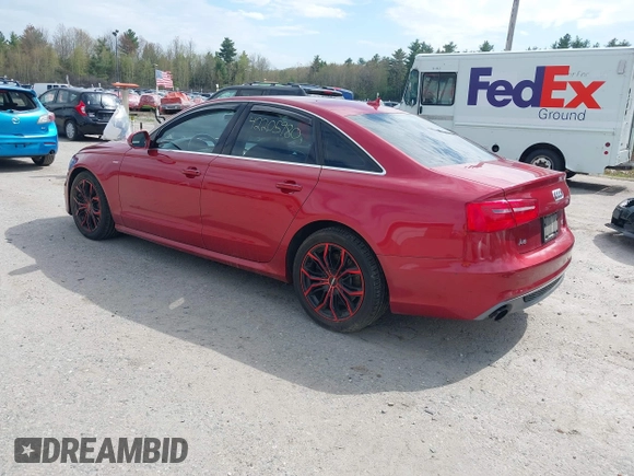 2013 Audi A6 Prestige z VIN WAUHGBFC4DN004599, wystawiony jako IAAI lot #42205980 z przebiegiem 240 526 mil mil oraz . Historia ofert i sprzedaży dostępna na DreamBid. Obrazek 3.