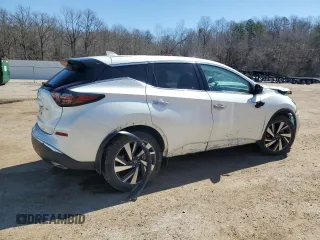 2022 Nissan Murano SL with VIN 5N1AZ2CJ9NC111710, listed as a Copart auction lot 48725715 with 11,992 mi miles and Salvage Title. Bid and sale history available at carsss.com. Image 3.