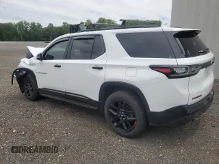 2020 Chevrolet Traverse Premier z VIN 1GNERKKW6LJ273202, wystawiony jako Copart lot #57280525 z przebiegiem 89 370 mil mil oraz Szkoda całkowita • Salvage title. Historia ofert i sprzedaży dostępna na DreamBid. Obrazek 2.