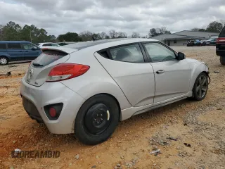 2014 Hyundai Veloster Turbo with VIN KMHTC6AE9EU207810, listed as a Copart auction lot 47288955 with 148,059 mi miles and Clean Title. Bid and sale history available at carsss.com. Image 3.