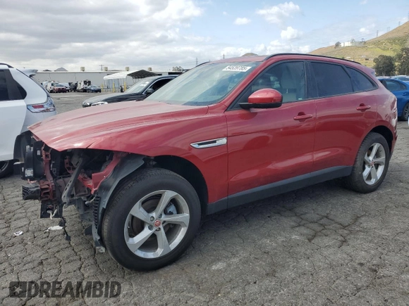 2018 Jaguar F-Pace 25t Premium z VIN SADCJ2FX3JA249144, wystawiony jako Copart lot #54539785 z przebiegiem 115 228 mil mil oraz Czysty tytuł • Clean title. Historia ofert i sprzedaży dostępna na DreamBid. Obrazek 1.