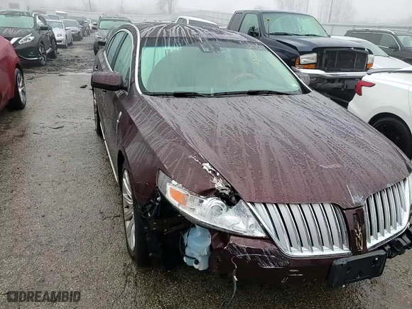 2010 Lincoln MKS with VIN 1LNHL9ER8AG604129, listed as a Copart auction lot 38926324 with 66,685 mi miles and Salvage Title. Bid and sale history available at carsss.com. Image 10.